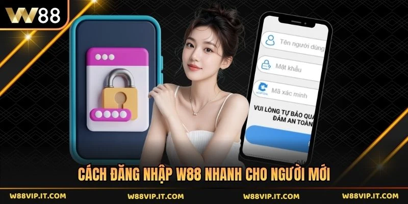 Cách đăng nhập W88 nhanh cho người mới